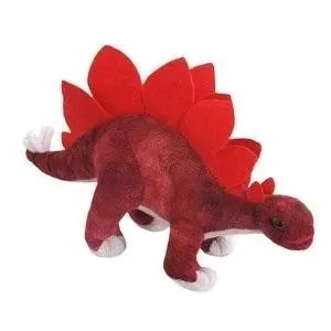stegozaur-czerwony-30cm-stan-nowy
