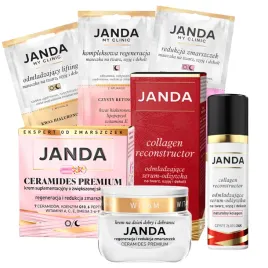janda-zestaw-na-prezent-regeneracja-ceramidy-collagen-serum-maseczki