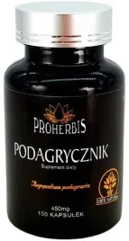 podagrycznik-pospolity-450mg-ziola-vege-100-kapsulek-proherbis-kapsulki