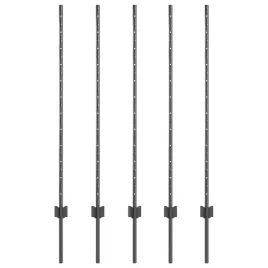 slupek-ogrodzeniowy-5-szt-szary-120-cm-stal