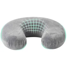 ergonomiczna-poduszka-podrozna-z-aksamitu-i-pianki-pamieciowej-w-kolorze