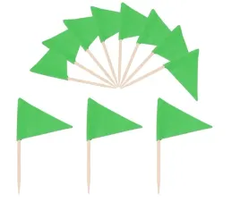 wykalaczki-mini-flagi-zielone-trojkatne-10-sztuk