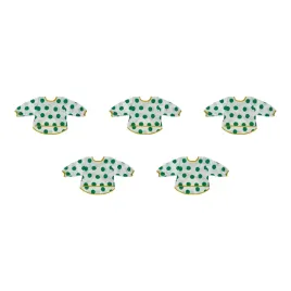 5-szt-sliniak-kladdig-bialy-zielony-regulowany-z-kieszenia