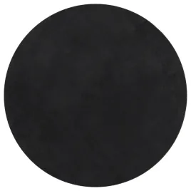 dywan-huarte-z-krotkim-wlosiem-czarny-o-120-cm
