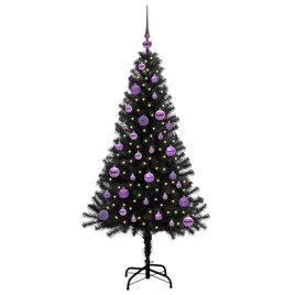 stozkowe-drzewko-swiateczne-z-pvc-z-oswietleniem-led-150-cm-czarne