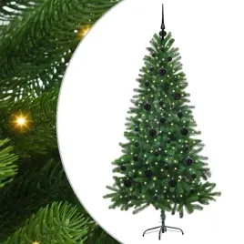 sztuczna-choinka-z-led-150-cm-zielona-nowoczesny-design-do-wnetrz-i-na