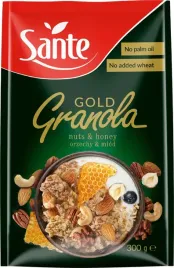 granola-gold-orzechy-i-miod-sante-migdaly-orzechy-nerkowce-na-sniadanie