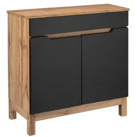 szafka-stojaca-alma-dab-wotan-czarny-mat-z-blatem-dab-wotan-81-cm-x-40-cm