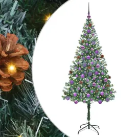 dekoracyjna-choinka-stozkowa-z-lampkami-led-180-cm-zielona