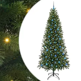 elegancka-sztuczna-choinka-bozonarodzeniowa-240-cm-z-cieplymi-lampkami-le