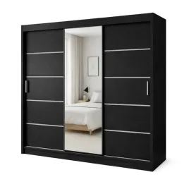 szafa-przesuwna-z-lustrem-180cm-czarny-mat-do-salonu-i-sypialni