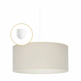 lampa-wiszaca-sufitowa-1xe27-ecru-ekri-35-cm-led-kolory-do-wyboru