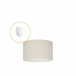 lampa-wiszaca-sufitowa-zyrandol-abazur-ekri-ecru-20-cm