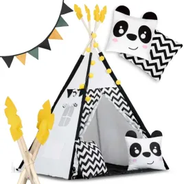 tipi-dla-dzieci-namiot-do-domu-girlanda-poduszki-swiatelka