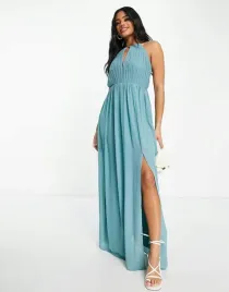 niebieska-sukienka-maxi-tfnc-xs