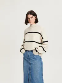 sweter-w-paski-reserved-l