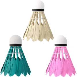 zestaw-komplet-lotek-lotka-badminton-kolorowe-kacze-piora-treningowe-6szt