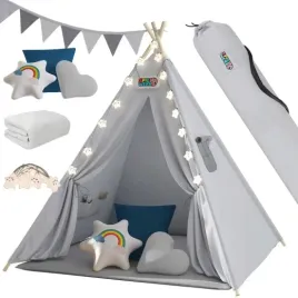 namiot-zabawa-tipi-dla-dzieci-skladany-mata-girlanda-poduszka-domek-baza