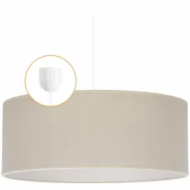 lampa-plafon-1xe27-sufitowa-abazur-klasyczny-walec-ecru-blyszczacy-50-cm
