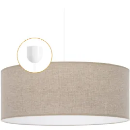 lampa-plafon-1xe27-sufitowa-abazur-klasyczny-walec-len-naturalny-50-cm