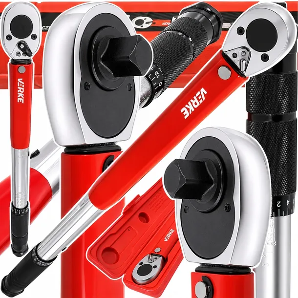 KLUCZ DYNAMOMETRYCZNY DO KÓŁ Z BLOKADĄ 1/2" 70-350 Nm CERTYFIKAT KALIBRACJI