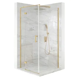kabina-prysznicowa-85x85cm-drzwi-uchylne-zlota-szklo-esg-6mm-powloka