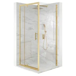 kabina-prysznicowa-95x95cm-drzwi-uchylne-zlota-szklo-esg-6mm-powloka