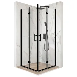 kabina-prysznicowa-90x90cm-drzwi-skladane-czarna-szklo-esg-6mm-powloka