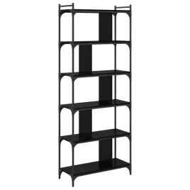 polka-na-ksiazki-czarny-dab-76-x-32-x-192-cm