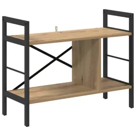 polka-na-ksiazki-dab-rzemieslniczy-75-x-30-x-585-cm