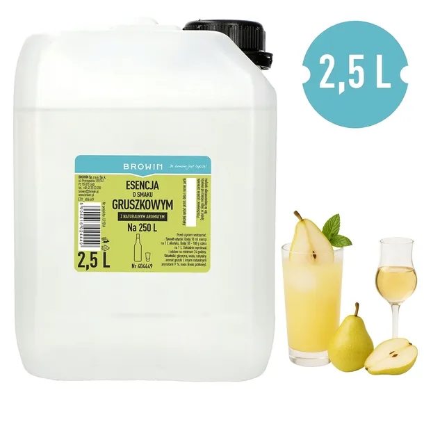 Zaprawka BROWIN GRUSZKA 2,5l na 250L 404449