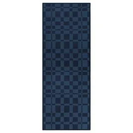 nattag-mata-kuchenna-granatowy-w-kratke-45x120-cm