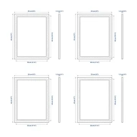 4-szt-ramka-fiskbo-czarna-30x40-cm-nowoczesny-design-do-wnetrz