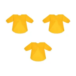 3-szt-fartuch-dla-dzieci-z-dlugimi-rekawami-zolty-mala