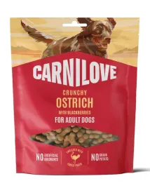 carnilove-dog-snack-crunchy-ostrich-and-blackberries-200g-strus