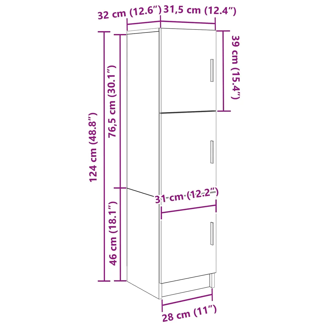 highboard-bialy-31-5-x-32-x-122-5-cm-stan-nowy
