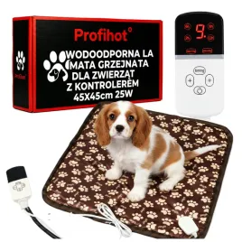 mata-grzewcza-grzejna-dla-kota-psa-budy-wodoodporna-z-kontrolerem-45x45-25w