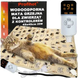 duza-mata-grzewcza-wodoodporna-z-kontrolerem-dla-kota-psa-45x45cm-25w