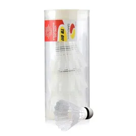 lotki-do-badmintona-teloon-tb011-9szt-biale-nylonowe-3-gramy