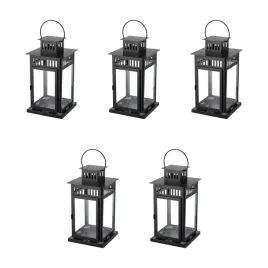 5-szt-lampion-czarny-44-cm-do-wnetrz-i-na-zewnatrz-borrby