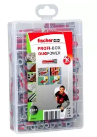 fischer-538621-zestaw-kolkow-rozporowych-duopower-profibox-132el-kolki