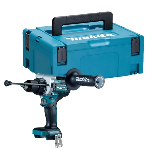 MAKITA DHP492ZJ Akumulatorowa wiertarko-wkrętarka udarowa 18V LXT 130Nm