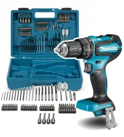 makita-dhp485zj-akumulatorowa-wiertarko-wkretarka-udarowa-18v-lxt-akcesoria