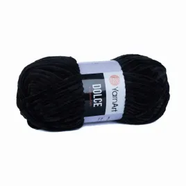 100g-wloczka-poliester-yarnart-dolce-czarny-742