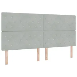 wezglowie-led-z-paskami-led-jasnoszary-200-cm-aksamit