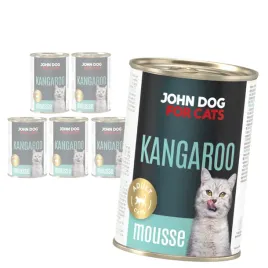 john-dog-for-cats-6x400g-mokra-karma-dla-doroslych-kotow-z-kangurem-mus