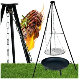 palenisko-ogrodowe-60cm-trojnog-grill-regulowany-ruszt-ognisko-stalowy