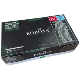 gilzy-papierosowe-korona-slim-menthol-120-sztuk-smak-miety