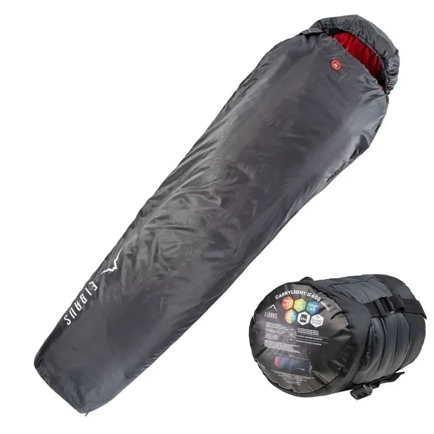Śpiwór Elbrus CARRYLIGHT II 600 +14 220x80 mumia ONE SIZE