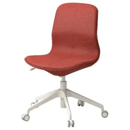 langfjall-krzeslo-konferencyjne-gunnared-czerwono-pomaranczowy-bialy